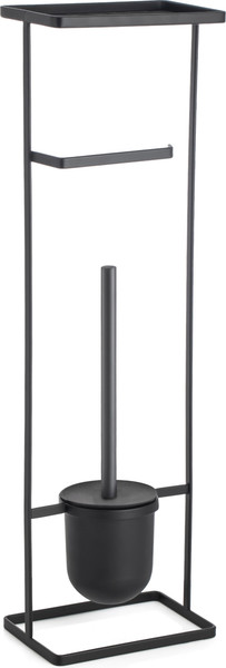 Изображение товара Стойка для туалетной бумаги с ершиком FORA Elegance Style FOR-ST-33BL (черный)