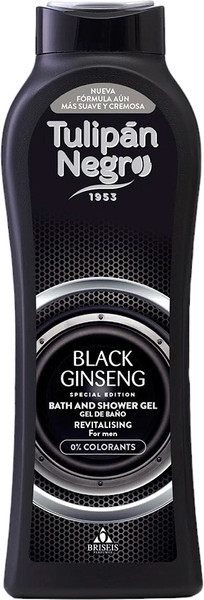Изображение товара Гель для душа Tulipan Negro Black Ginseng Черный Женьшень (650мл)