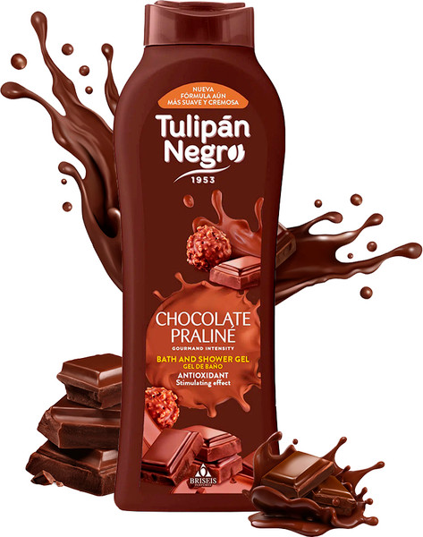 Изображение товара Гель для душа Tulipan Negro Chocolate Praline Шоколадный пралине (650мл)