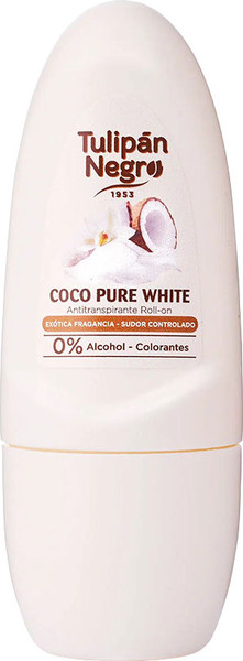 Изображение товара Антиперспирант шариковый Tulipan Negro Coco Pure White (50мл)