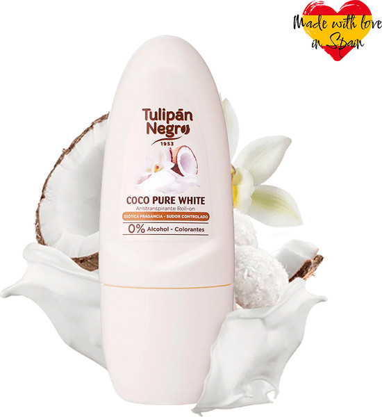 Изображение товара Антиперспирант шариковый Tulipan Negro Coco Pure White (50мл)