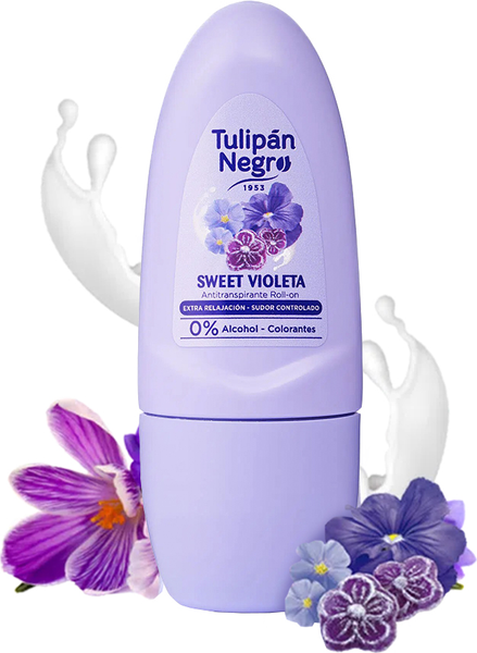 Изображение товара Антиперспирант шариковый Tulipan Negro Sweet Violeta (50мл)