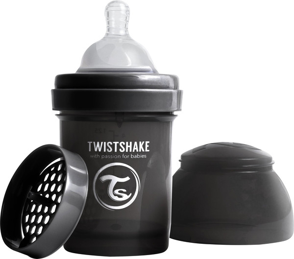 Изображение товара Бутылочка для кормления Twistshake Антиколиковая 79121 (125мл, черный)