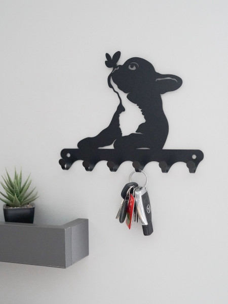 Изображение товара Ключница настенная KN Собака 2 (черный)