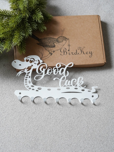 Изображение товара Ключница настенная KN Змейка (белый)