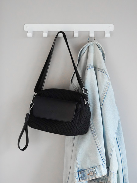 Изображение товара Вешалка для одежды KN Металлическая (белый)