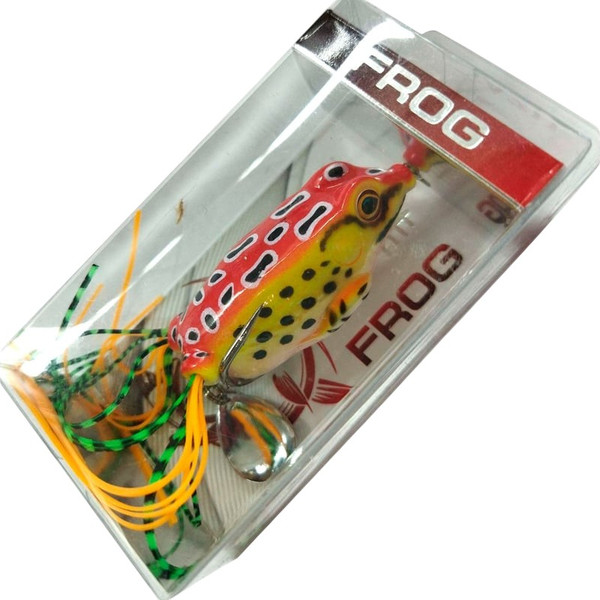 Изображение товара Воблер Namazu Frog 09 YR Hooks BN №1 / N-FP55-10-09