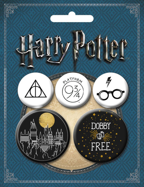 Изображение товара Записная книжка Бомбора Гарри Поттер. Хогвартс+стикеры и значки / 9785041991739 (черный)