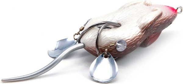 Изображение товара Мягкая приманка Namazu Mouse 18 YR Hooks BN 2 / N-MP76-26-18