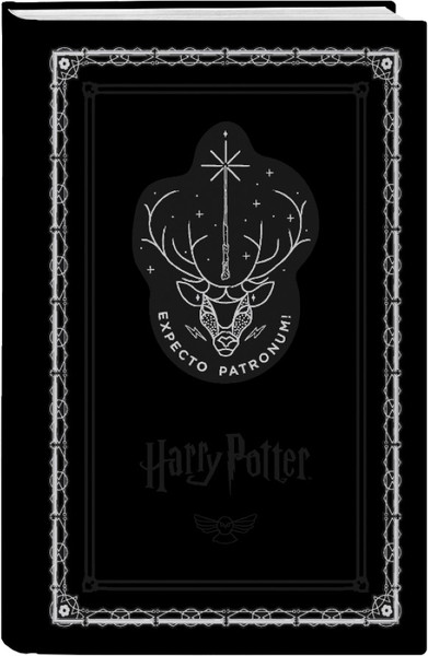 Изображение товара Записная книжка Эксмо Гарри Поттер Экспекто патронум!+стикеры и значки / 9785041991777