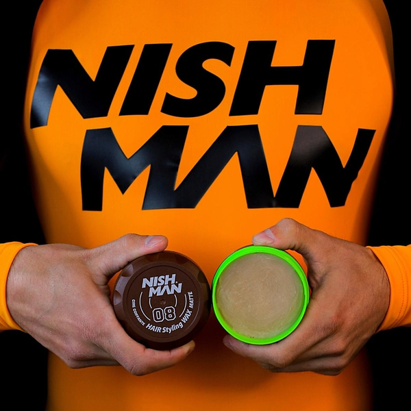 Изображение товара Воск для укладки волос NishMan 08 Matte Look (30мл)