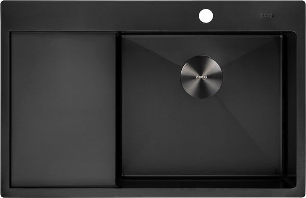 Изображение товара Мойка кухонная ZORG ZRN 5080 Premium R PVD Gunblack