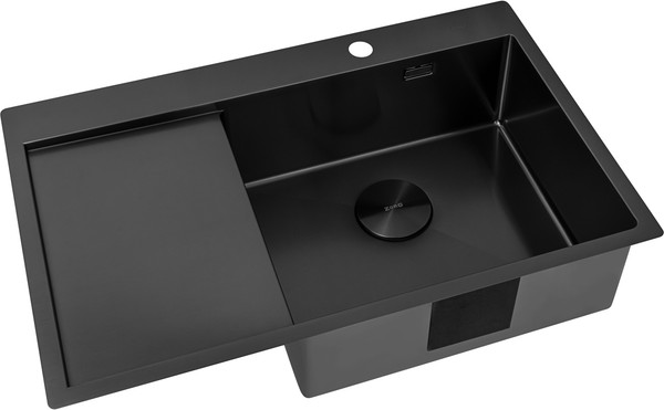 Изображение товара Мойка кухонная ZORG ZRN 5080 Premium R PVD Gunblack