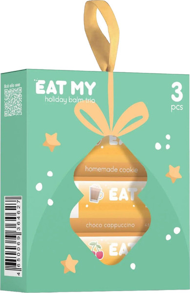 Изображение товара Набор бальзамов для губ Eat My Предвкушение праздника (3шт)