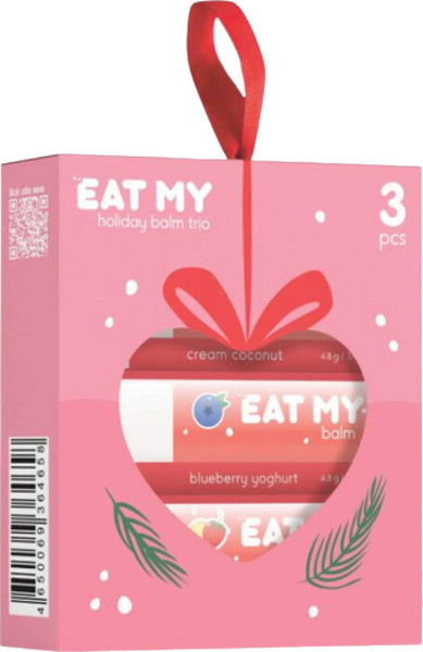 Изображение товара Набор бальзамов для губ Eat My Снежная нежность (3шт)