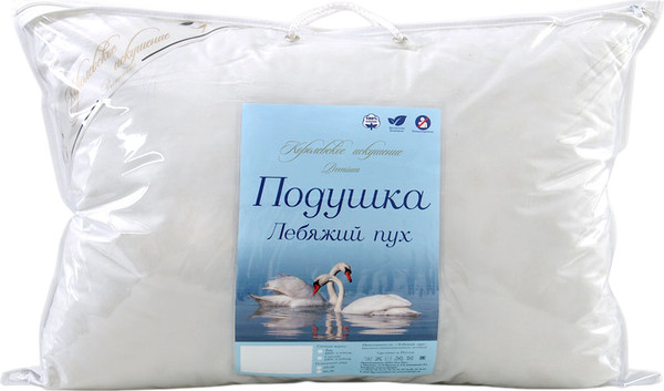 Изображение товара Подушка для сна Rustorg Лебяжий пух/Тик 50x70 / Под5070ЛпТк