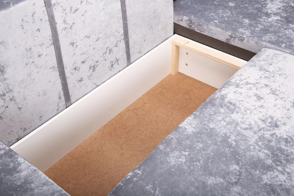 Изображение товара Диван угловой Stolline Марго 1 (32) УЛ правый (светло-серый велюр)