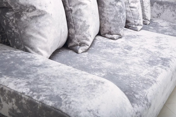 Изображение товара Диван угловой Stolline Марго 1 (32) УЛ правый (светло-серый велюр)