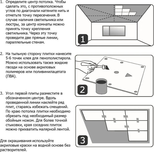 Изображение товара Потолочная плита FORMAT 807 Люкс из штампованного пенополистирола (500x500, уп.8шт, белый)