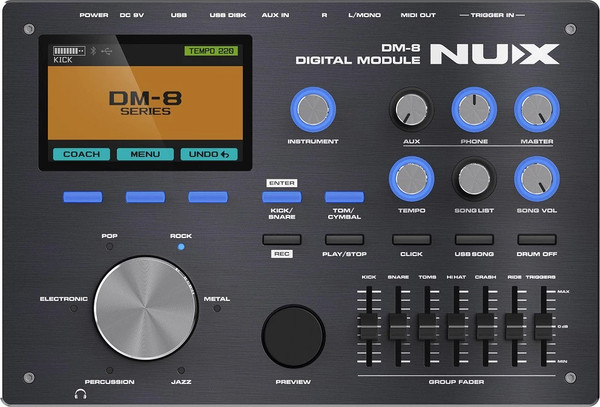 Изображение товара Ударная установка электронная NUX DM-8
