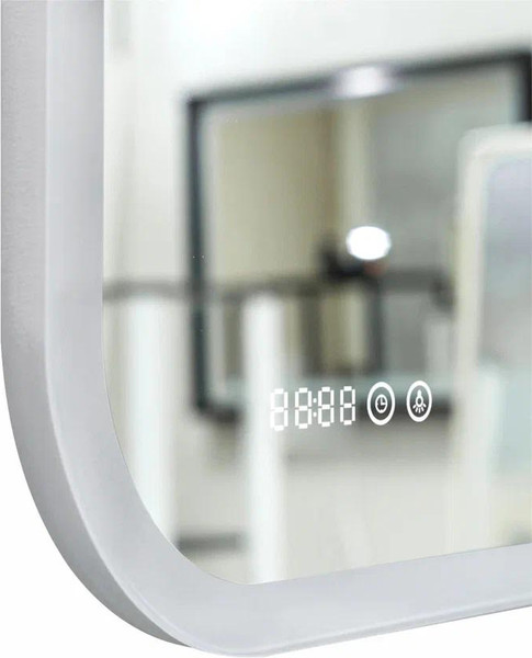 Изображение товара Зеркало Континент Bliss LED 100х70 (с увеличительным зеркалом и часами)