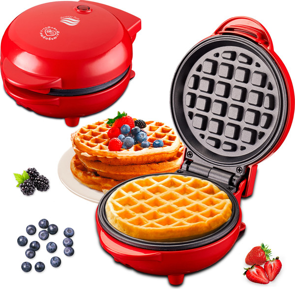 Изображение товара Вафельница Великие Реки Кубань-7 (красный)