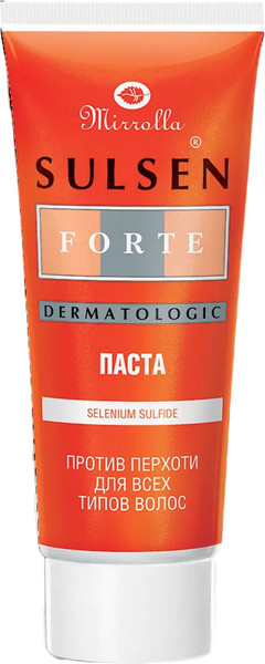 Изображение товара Паста против перхоти для волос Mirrolla Сульсен Форте (75мл)