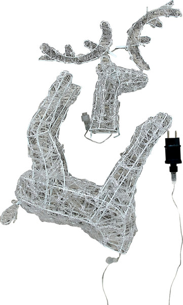 Изображение товара Светодиодная фигура 3D Uniel Олень-2 ULD-M3660-080/STA / UL-00012362