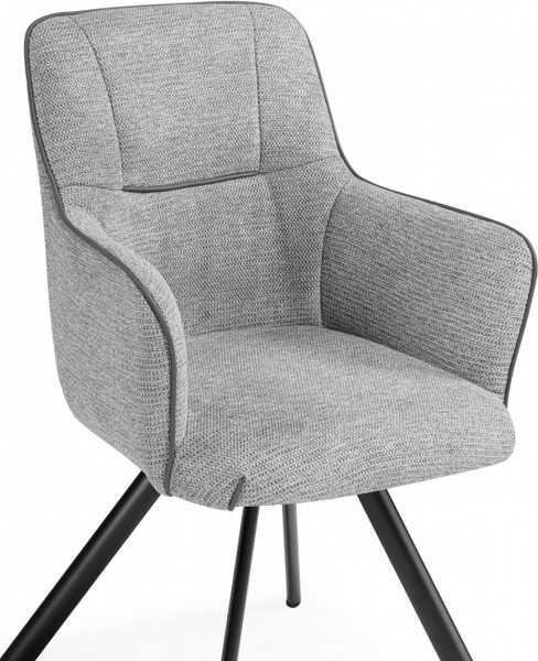 Изображение товара Стул Woodville Elis (серый/темно-серый/черный)