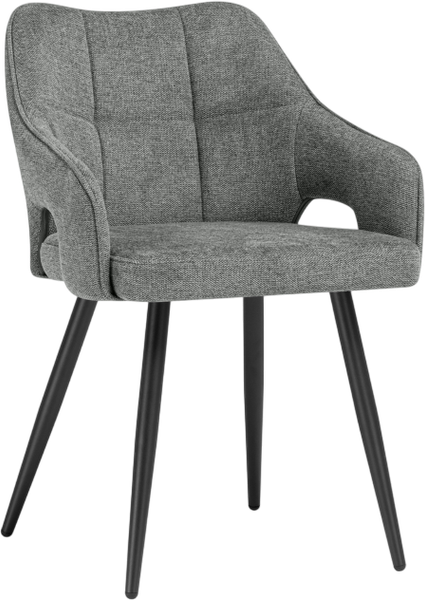 Изображение товара Стул Woodville Hera (темно-серый/черный)