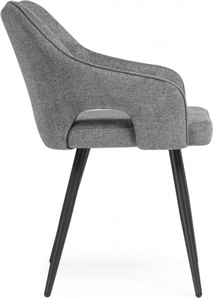 Изображение товара Стул Woodville Hera (темно-серый/черный)