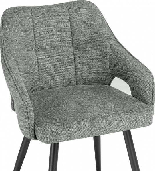 Изображение товара Стул Woodville Hera (темно-серый/черный)