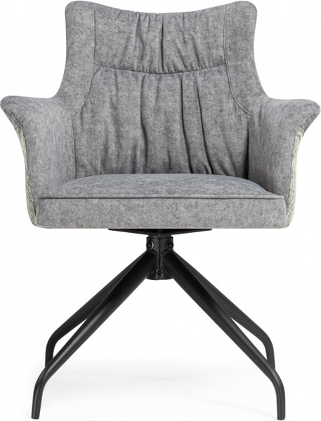 Изображение товара Стул Woodville Kaser 360 поворотный (серый/черный)