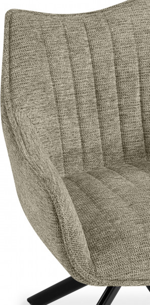 Изображение товара Стул Woodville Denever (бежевый/черный)