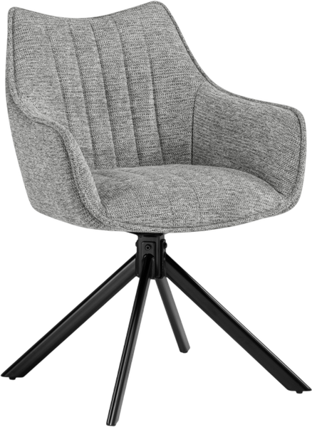 Изображение товара Стул Woodville Denever (серый/черный)