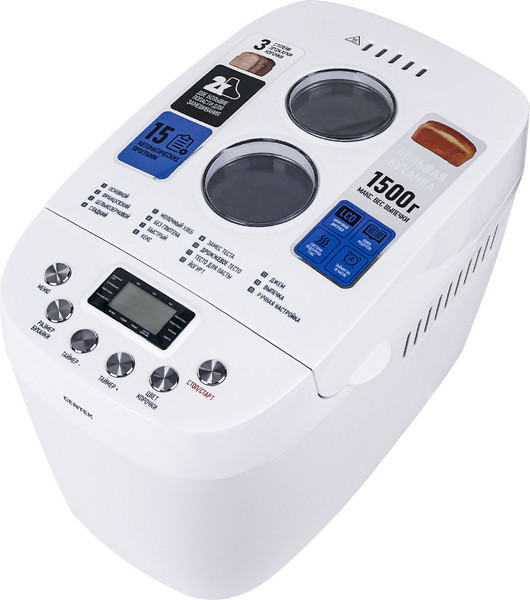 Изображение товара Хлебопечка Centek CT-1417 (белый)