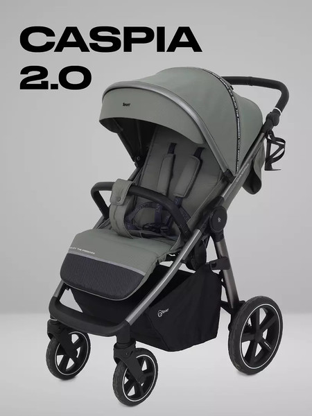 Изображение товара Детская прогулочная коляска Rant Caspia 2.0 / RA100 (Olive)