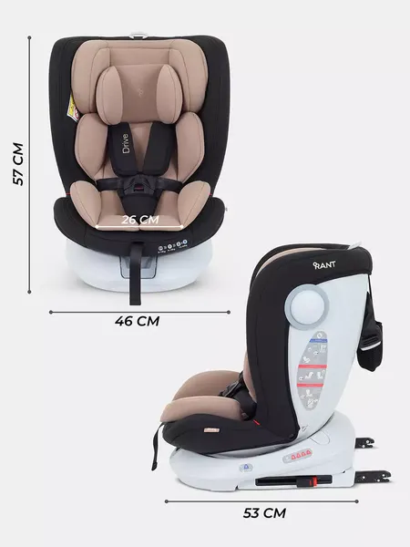 Изображение товара Автокресло Rant Drive Isofix / LB619 (Beige)