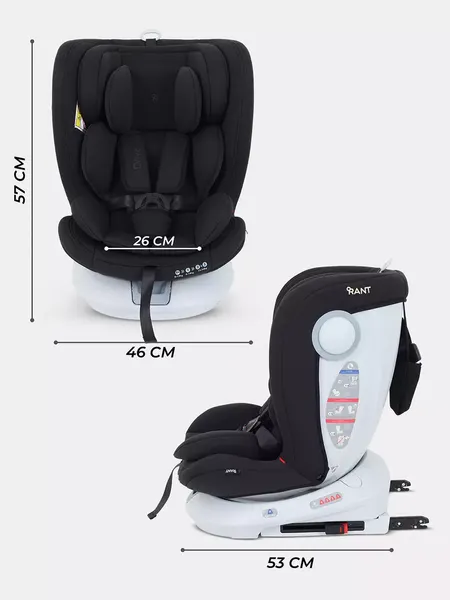 Изображение товара Автокресло Rant Drive Isofix / LB619 (Black)