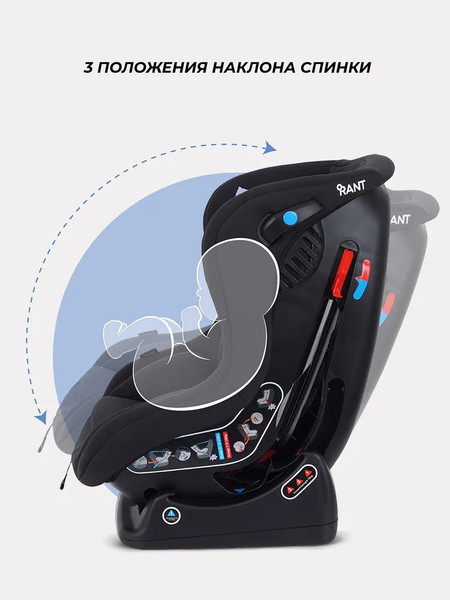 Изображение товара Автокресло Rant Pilot / LB-777 (Black)