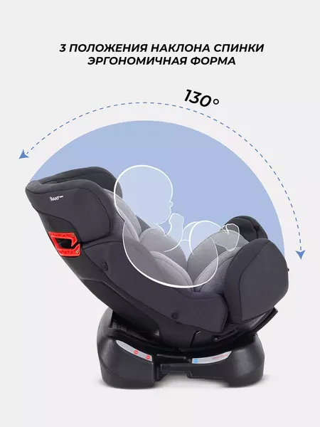 Изображение товара Автокресло Rant Basic Fuse / HB-08 (Grey)