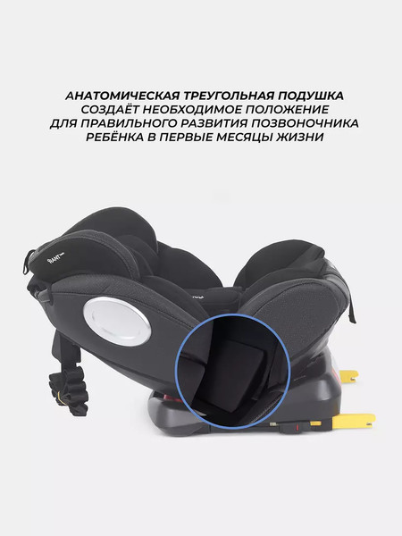 Изображение товара Автокресло Rant Basic Isofix Twist pro / YC06 (Black)