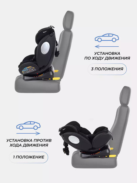 Изображение товара Автокресло Rant Basic Isofix Twist pro / YC06 (Black)