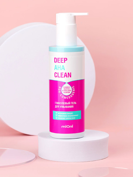 Изображение товара Гель для умывания Mioni Гликолевый (200мл)