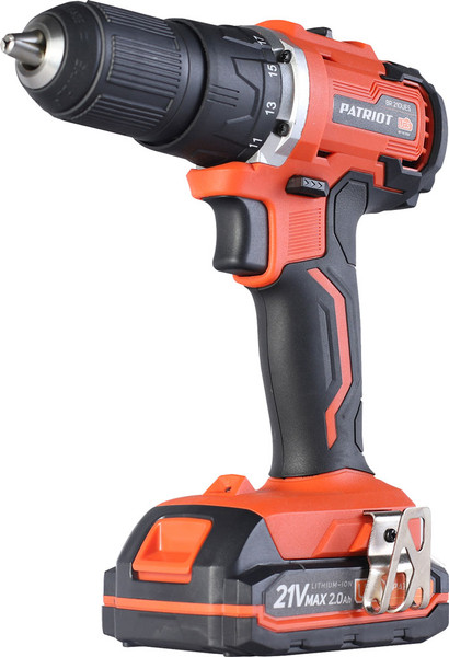 Изображение товара Аккумуляторная дрель-шуруповерт PATRIOT BR 210UES BL / 180301550