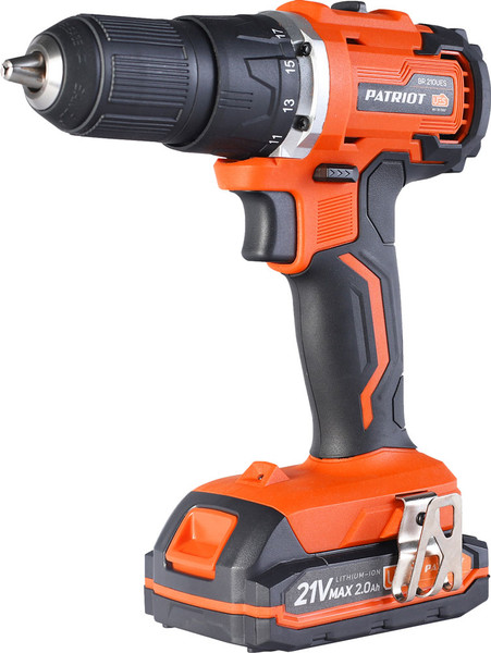 Изображение товара Аккумуляторная дрель-шуруповерт PATRIOT BR 210UES BL / 180301550