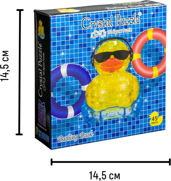 Изображение товара 3D-пазл Crystal Puzzle Утенок / 90185