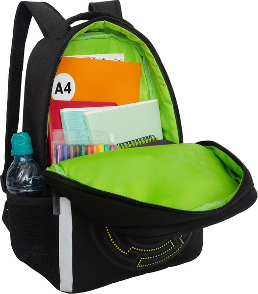 Изображение товара Школьный рюкзак Grizzly RB-551-3 (черный)