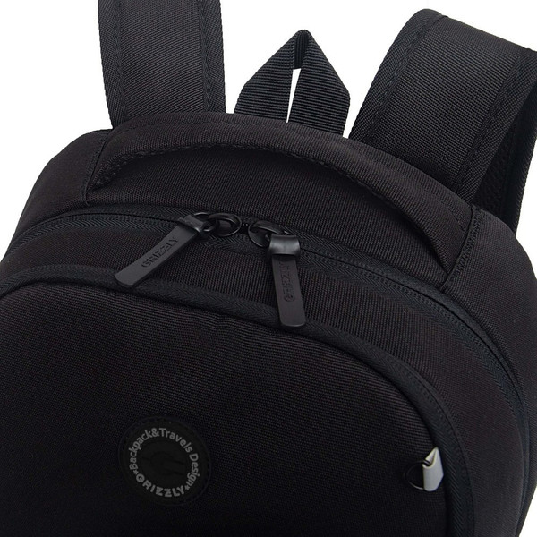 Изображение товара Школьный рюкзак Grizzly RB-551-3 (черный/серый)