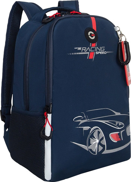 Изображение товара Школьный рюкзак Grizzly RB-551-4 (синий)